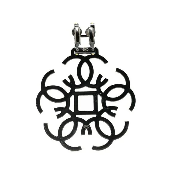 CHANEL Black Logo Earrings - Picture 2 of 4
